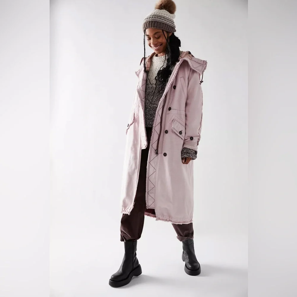 NWT Free People On the Road Again Parka Jacket